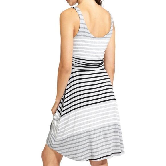 Athleta Santa Maria Sleeveless Striped Dress Size XS - Picture 11 of 11